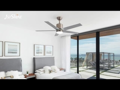 5つのMDFブレードを持つサテンニッケル天井扇風機