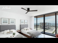 高速DCモーターリモート制御付きの木製ブレード天井扇風機