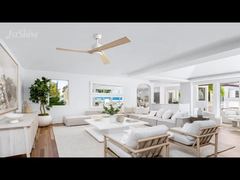 無垢材のシーリングファン