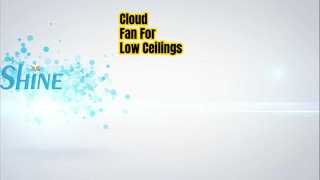 低天井用クラウドファンライト