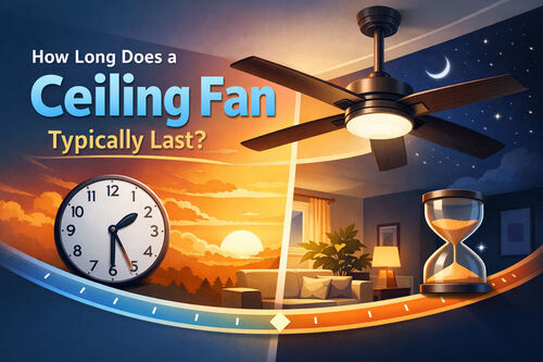 最新の企業ブログについて How Long Does a Ceiling Fan Typically Last?