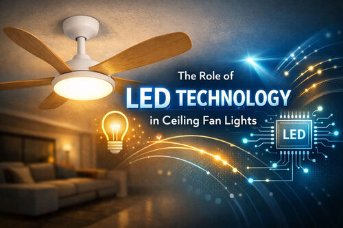 最新の企業ブログについて シーリングファンライトにおけるLED技術の役割