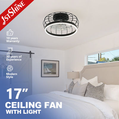 購入 1stshine LED モダンデザイン ブラック フラッシュ マウント 天井扇風機 リモコンスイッチ付き オンライン製造