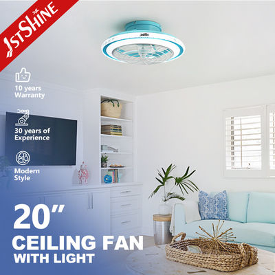 購入 LEDライトを薄暗くすることの青い現代220V LEDの天井に付いている扇風機およびリモート・コントロール オンライン製造