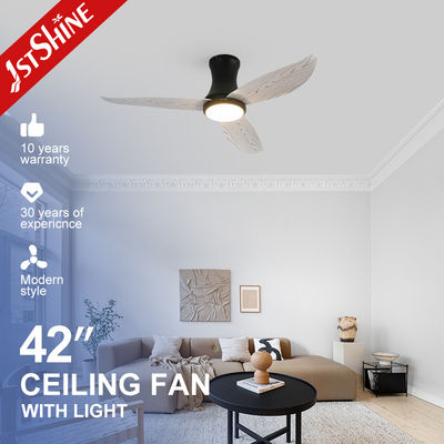 購入 42 インチ 現代の LED 天井扇風機 リモコン付き 飾り付け リビング オンライン製造