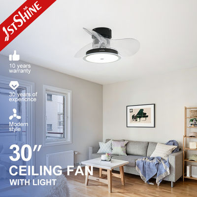 購入 30インチ LED照明 天井扇風機 3 ABS クリアブレード 柔らかい風とAPP スイッチスタイル 2- オンライン製造