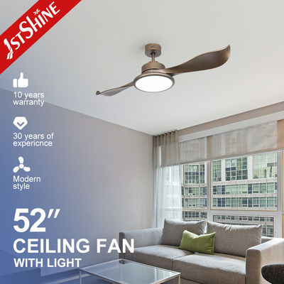 購入 2- 1stshine 52インチゴールド仕上げ 天井扇風機 リモコンと2つのABSブレードDC LED オンライン製造