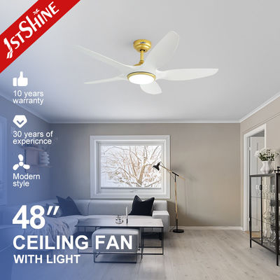 購入 5 プラスティックブレード 天井扇風機 暗くなるLEDライト 白 黒 DCモーター低騒音 オンライン製造