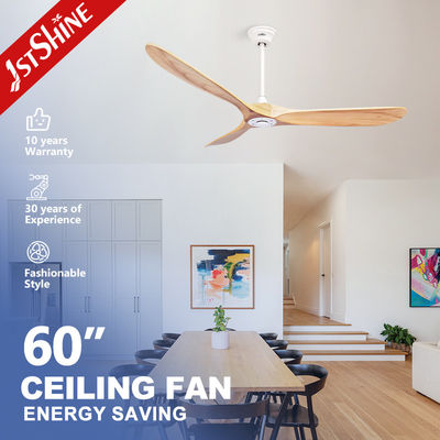 購入 60 イン 3 ブレード 木製 天井扇風機 DCモーター オンライン製造