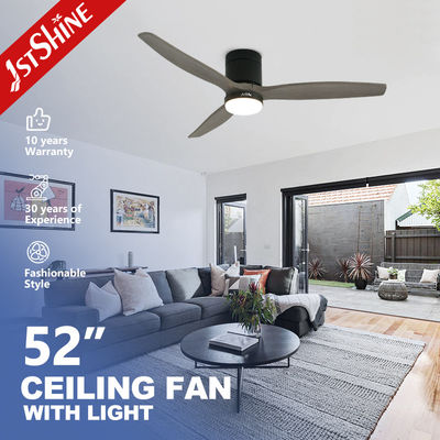 購入 1stshine LED 天井扇風機 3色オプションと省エネフラッシュマウントデザイン オンライン製造