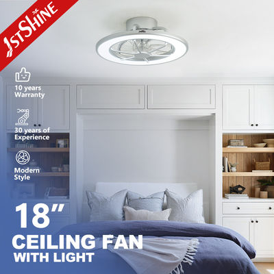 6 スピード 調整可能な天井扇 隠された刃 遠隔制御 LED 光源 1stshine