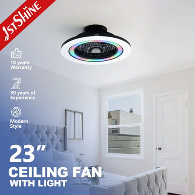 良い値段 23 インチ LED 天井扇風機 DC モーター,リモコン,および 10 年間のモーター保証 オンライン