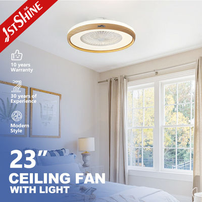 23インチ/OEM モダンデザイン LED 天井扇風機 DCモーターとリモコン