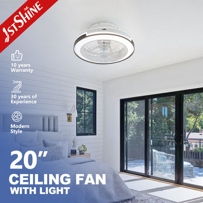 サポートディマー はい 1stshine LED 天井扇風機 白色 ベッドルームに簡単にインストールするために