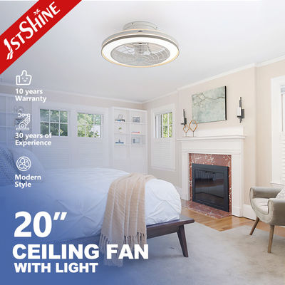 リモート6速度の選択の薄型の寝室のDimmable LEDの天井に付いている扇風機
