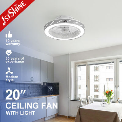 スマート リモコン制御フラッシュマウント LED 天井扇風機 DCモーターとABSブレード