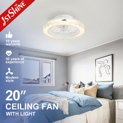 110-240V/50-60Hz 入力電圧 20 インチ ホワイト ファન્સી ABS 隠された刃 リモート 天井扇風機