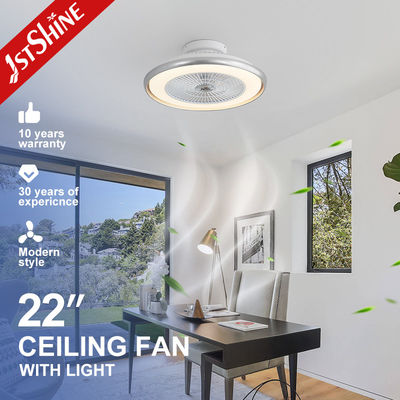 10- 1stshine LED 天井扇風機と取り外せる装飾リングとディム可能な照明