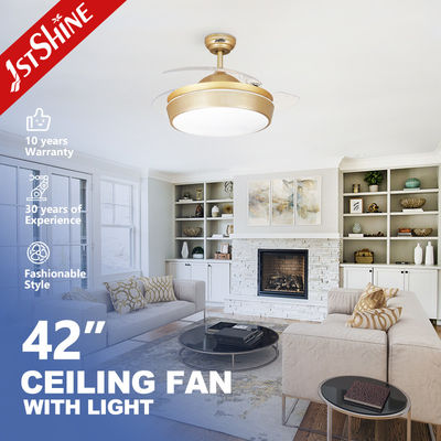 良い値段 透明な隠れた刃の天井扇風機とLEDライト 1stshine 高級ヨーロッパデザイン オンライン