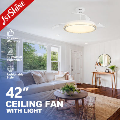 DCモーター LED 天井扇風機 カラーブレンドランプシェードとリモコン 1stshine
