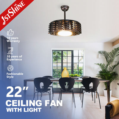 リモコンスイッチを搭載した 22 インチ LED 天井扇風機