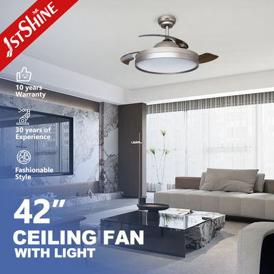 シンプル 42 インチ 220V 屋根扇風機 リモコン制御サポートディマー はい 3 色 LED ライト