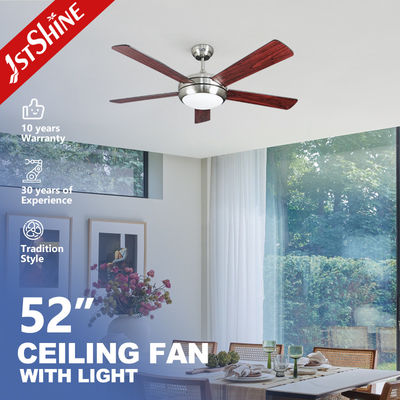 110V/50Hz電圧 1stshine 天井扇風機 52インチ空気冷却モーターとリモコン