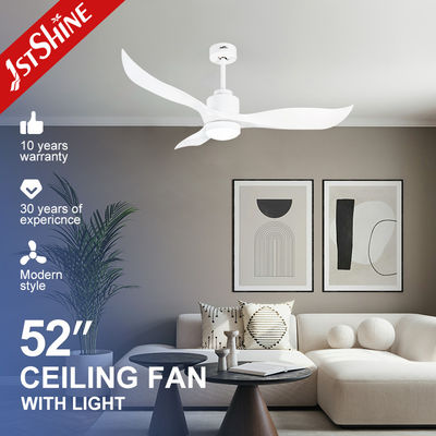 モダンデザイン 220V 高級 白色ABSブレード リモコン LED 天井扇風機性能