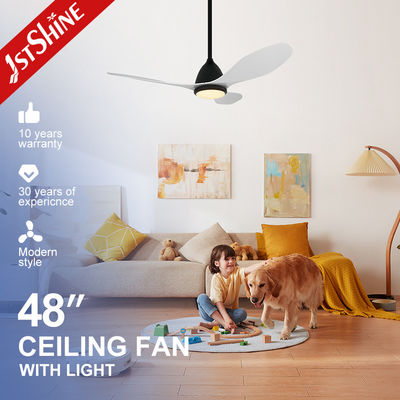 3色の無雑音110V 240V Dimmable LEDの天井に付いている扇風機はライトを変える