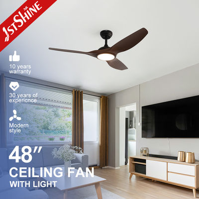 良い値段 装飾用48インチ プラスチック 天井扇風機 室内 モダンDCモーター オンライン