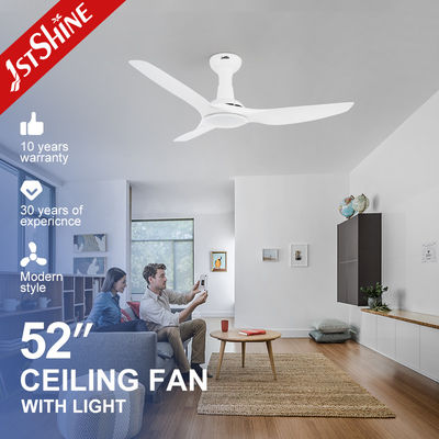DCモーター 52 インチ ABS ブレード 天井扇風機 LEDライトと省エネ機能