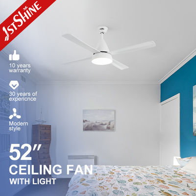 白いLEDの天井に付いている扇風機52インチの、静かなDCモーター現代ファン ライト