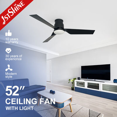 製造 扇風機 低プロフィール ディムブル LED 天井扇風機 ABS ブレイド 黒