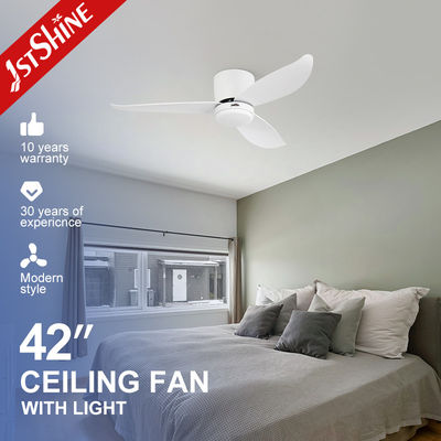 ホワイト リモート LED 天井扇風機 220V コンテナのための現代的な装飾