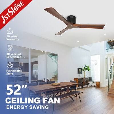 35Wレーザー印刷 低プロファイル DCモーター リモコン制御 シンプルな吊り用の天井ファン