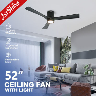 LEDライトが付いている薄型52inch装飾的な同じ高さの台紙の天井に付いている扇風機