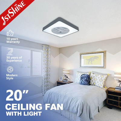 20インチ DC サイレント モーター ベッドルーム 天井扇風機 LEDライト