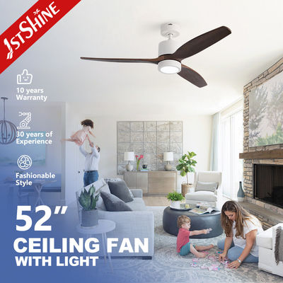 リモート LED 天井扇風機 3 木の刃 Modern for ベッドルーム