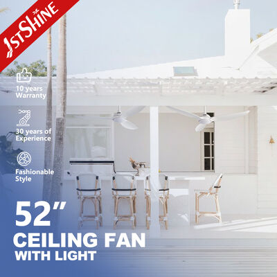 低天井のためのライトとスマート制御と 52 インチ現代カスタマイズ可能なマカロンの天井扇風機